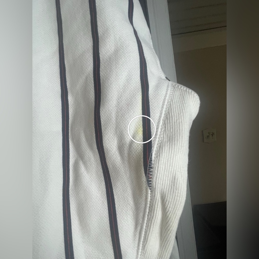 Vintage Champion Reverse Weave Women’s Hoodie - Striped - Picture 9 of 9